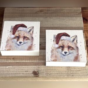Set of 2 Holiday Wall Art